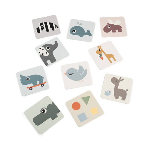 Done By Deer vauvan aistikortit 10-pack. - Kuvakirjat - 4845007 - 1