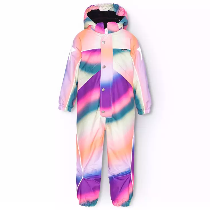 Molo talvihaalari Polaris Wavy Rainbow. - Lasten talvihaalarit - 5W24N2039107 - 1