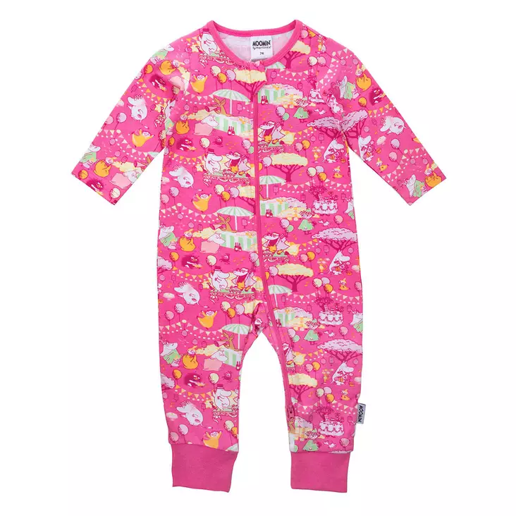 Martinex Muumi Juhlia Pyjama pinkki. - Vauvan yöasut - 72586787 - 1