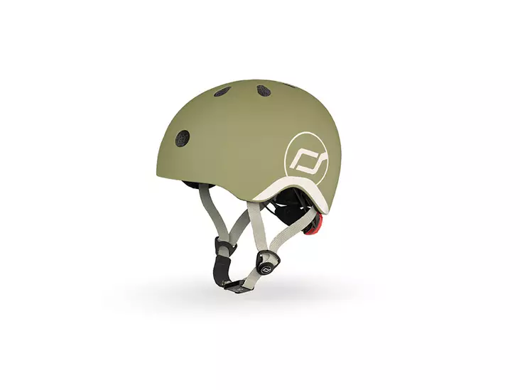 Scoot & Ride lasten pyöräilykypärä XXS Olive. - Pyöräilykypärät - 90007 - 1