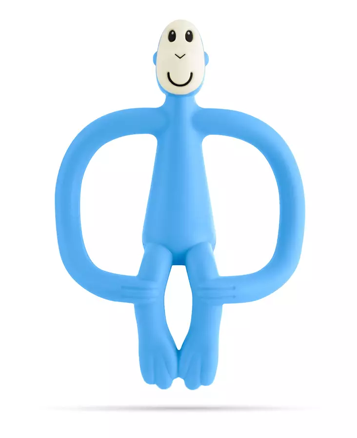 Matchstick Monkey Teething purulelu Light Blue. - Purulelut - 910-007 - 1