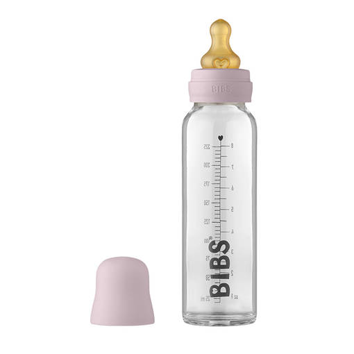 Bibs lasituttipullo 225 ml Dusty Lilac. - Tuttipullot ja pullotutit - BIBGB5014267 - 1