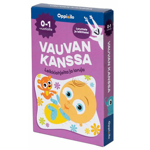 Oppi & Ilo puuhakortit Vauvan kanssa pakkaus. - Kuvakirjat - WS159327 - 1