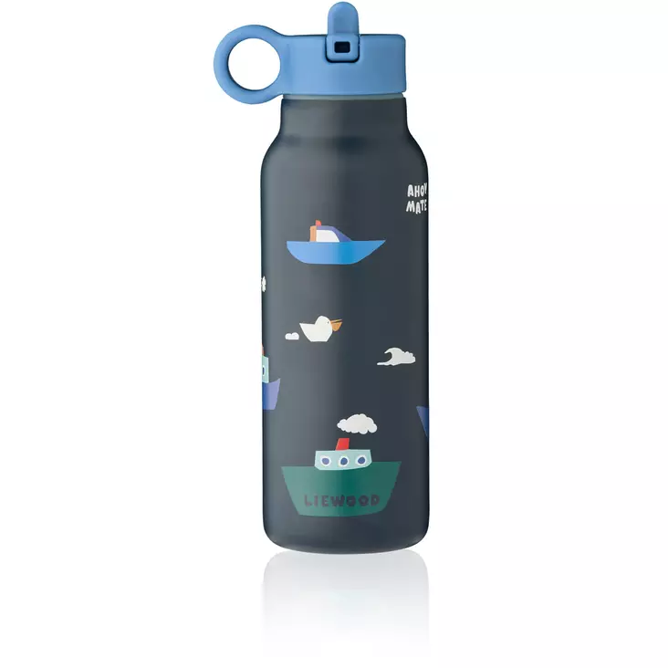 Liewood juomapullo Falk 350 ml Sailing/Classic navy. - Juomapullot ja pillipullot - 19617-2617 - 1