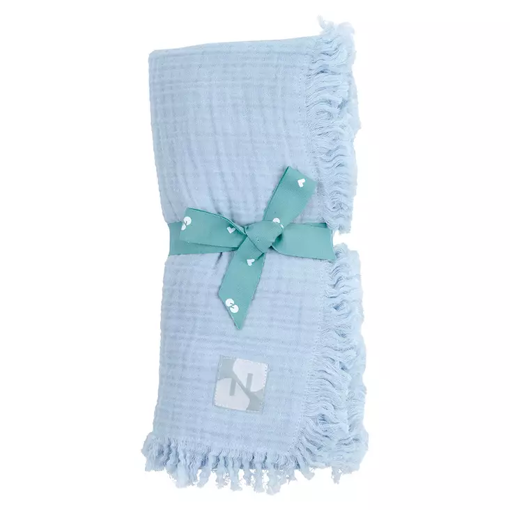 Nord Baby Muslin huopa Light Blue. - Peitot ja tyynyt - 287487 - 1