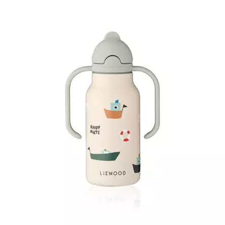 Liewood juomapullo Kimmie 250 ml Sailing/Sandy. - Juomapullot ja pillipullot - 19618-2618 - 1