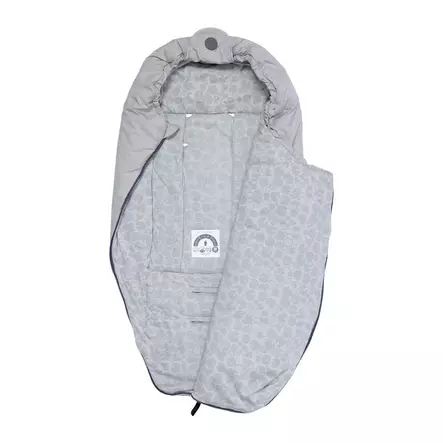 Lämpöpussi rattaisiin Nordbaby Miles, Grey auki. - Lämpöpussit rattaisiin - 263108 - 2