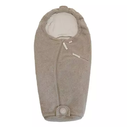 Easygrow Lyng kevyt lämpöpussi turvakaukaloon, Teddy Sandbrown. - Lämpöpussit turvakaukaloihin - 304578 - 1