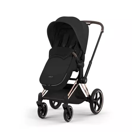 Lämpöpussi Cybex Platinum 2026 Sepia Black rattaissa. - Lämpöpussit rattaisiin - 526000508 - 2