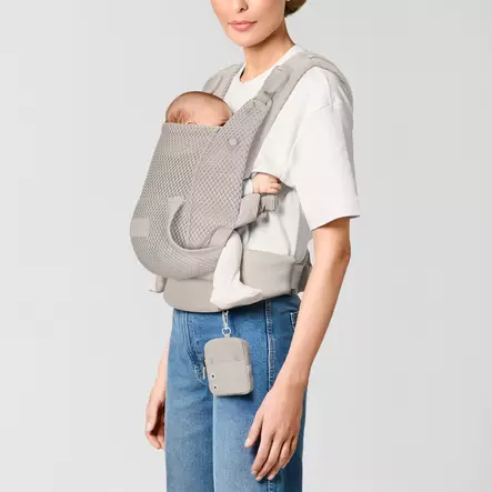 Cybex Laya kantoreppu Dune Grey, sopii vastasyntyneestä alkaen. - Kantoreput - 526001368 - 2