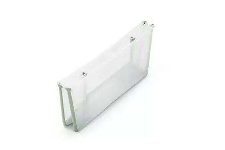 Stokke Flexi Bath kylpyamme Transparent Green, taitettuna kasaan. - Kylpyammeet ja kylpytuet - 531508 - 2