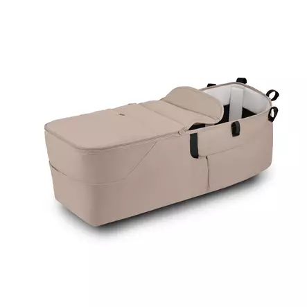 Bugaboo Donkey 6 twin bassinet fabric complete Desert Taupe Melange. - Lastenvaunut ja yhdistelmävaunut - 100376008 - 1