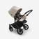 Bugaboo Donkey 5 Sun canopy Desert Taupe rattaassa. - Muut lisävarusteet - 100003048 - 2