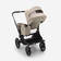 Bugaboo Donkey 5 Sun canopy Desert Taupe tuuletusaukko takana. - Muut lisävarusteet - 100003048 - 3