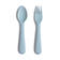 Mushie aterimet v=C3=A4riss=C3=A4 Powder Blue. - Ensilusikat ja lasten aterimet - 2380228 - 1