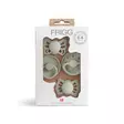 Frigg Baby´s first pacifiers 4-pack 0-6 kk, Sage Moonlight sailing. - Tutit ja tuttinauhat - 101928 - 1