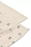 Liewood Lewis Harsoliina 2-pack Mini panda/Sandy mix, ovat pehmeää puuvillaa. - Harsoliinat - 14907-2668 - 2