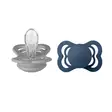 Bibs Supreme silikonitutti 2 kpl 0-6kk, Cloud/Steel Blue. - Tutit ja tuttinauhat - 160348 - 1