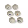 Liewood Cees kulho 6-pack Dinosaur mist -kuosilla. - Lautaset ja kulhot - 19570-2168 - 2
