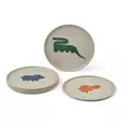 Liewood Remco lautanen 6-pack Dinosaur mist. - Lautaset ja kulhot - 19572-2168 - 1