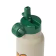 Liewood juomapullo Falk 350 ml Dinosaurus/Mist sporttikorkilla. - Juomapullot ja pillipullot - 19617-2168 - 2