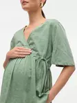 Mamalicious äitiyspaita Kalyna Hedge green sopii odotukseen ja imetykseen. - Äitiyspaidat - 20020408 - 3