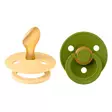 Bibs luonnonkumitutti 2 kpl 6-18 kk Pale Butter/Wasabi, anatominen. - Tutit ja tuttinauhat - 2211438 - 1