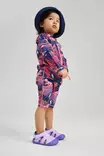 Reima Moomin Sandig UV-uimapuku Rose pink lapsen yllä. - Uima-asut ja uv-vaatteet - 5200357A-4578 - 2