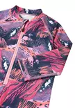 Reima Moomin Sandig UV-uimapuku Rose pink, pitkä vetoketju helpottaa pukemista. - Uima-asut ja uv-vaatteet - 5200357A-4578 - 4