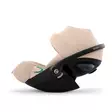CYBEX Cloud G3 i-Size turvakaukalo Almond Beige, lepoasennossa. - Turvakaukalot 0-13kg - 526001338 - 3
