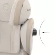 Turvavyöistuin CYBEX Solution S Style Amber Brown, sivutörmäyssuojalla. - Turvavyöistuimet 15-36kg - 526003138 - 9