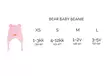 Gugguu Baby Bear Puuvillapipo kokotaulukko. - Lasten pipot - SS25CO718 - 3