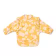 Liewood Merle Ruffle ruokalappu hihoilla Flower/Lemon yellow. - Ruokalaput - 20321-2608 - 1