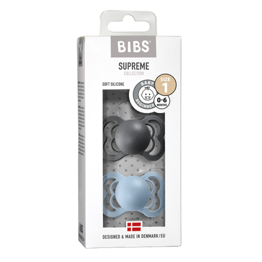 Iron/Baby blue - Tutit ja tuttinauhat - 170338 - 1
