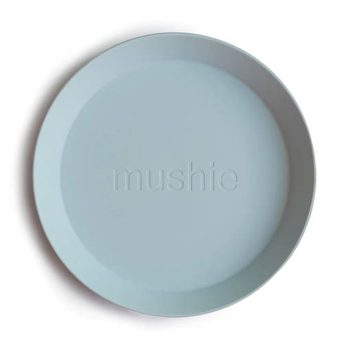 Mushie lautanen v=C3=A4riss=C3=A4 Powder Blue. - Lautaset ja kulhot - 2305228 - 1