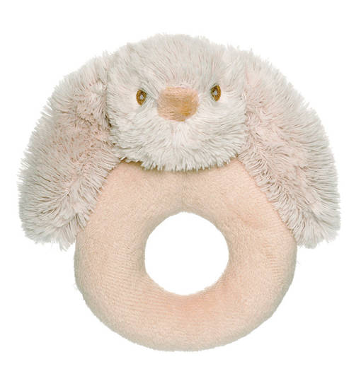 Teddykompaniet Lolli Bunnies helistin vaaleanharmaa. - Helistimet, tarttumislelut ja pallot - 2568 - 1