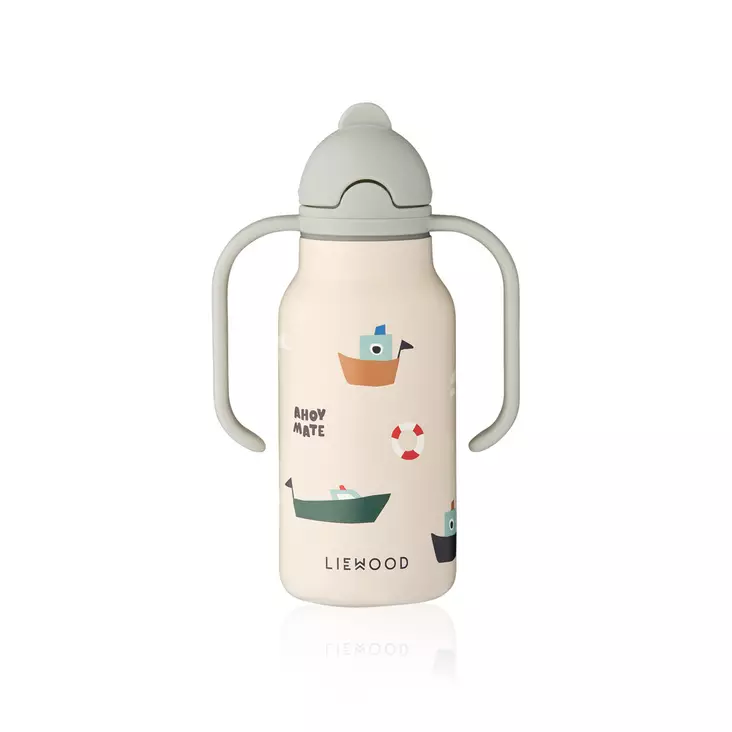 Liewood juomapullo Kimmie 250 ml Sailing/Sandy. - Juomapullot ja pillipullot - 19618-2618 - 1