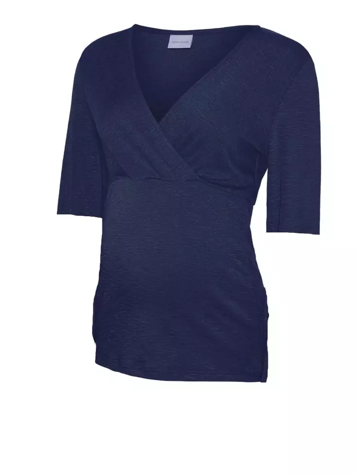 Mamalicious Frederikke Äitiyspaita Navy Blazer. - Äitiyspaidat - 20022038 - 1