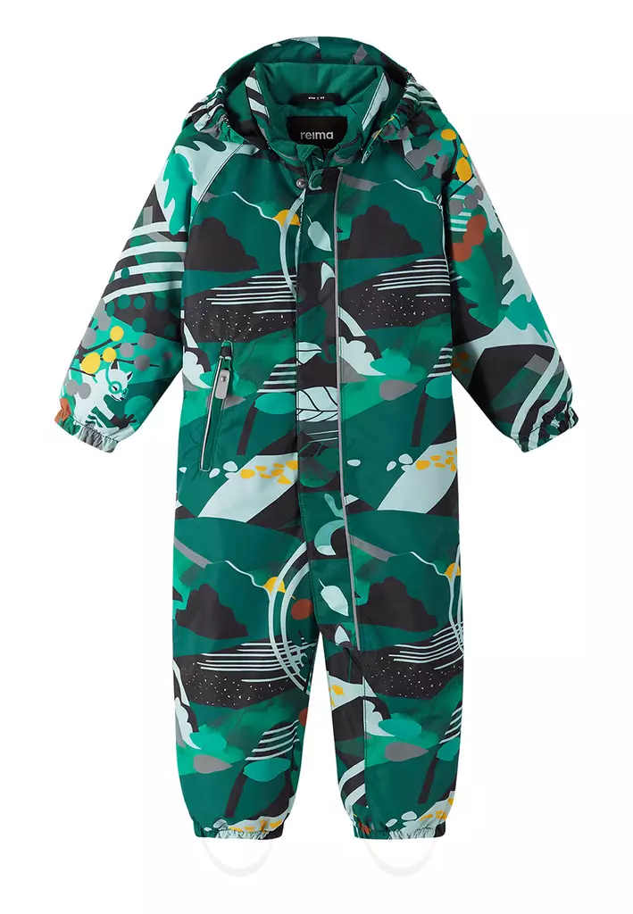 Reimatec Puhuri talvihaalari Deeper green. - Lasten talvihaalarit - 5100116B-89A8 - 1