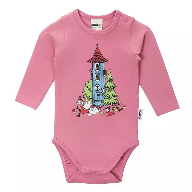 Martinex Muumitalo Body Roosa. - Bodyt ja paidat - 72589508 - 1