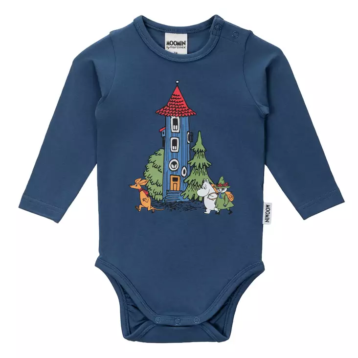 Martinex Muumitalo Body, tummansininen. - Bodyt ja paidat - 72589528 - 1