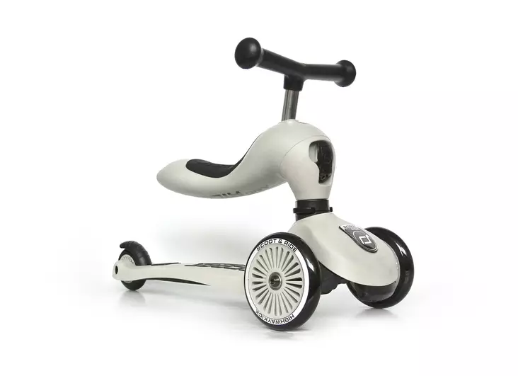Scoot & Ride potkulauta/potkumopo Highwaykick 1, Ash. - Potkulaudat ja -pyörät - 96268 - 1