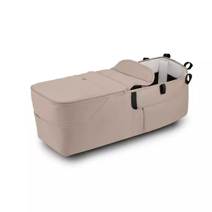 Bugaboo Donkey 6 twin bassinet fabric complete Desert Taupe Melange. - Lastenvaunut ja yhdistelmävaunut - 100376008 - 1