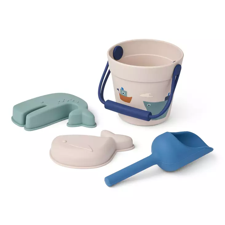 Liewood Kit Mini hiekkalelusetti Sailing/Sandy. - Muovailuvahat ja hiekkalelut - 20754-2618 - 1