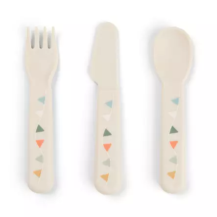 Done By Deer aterimet celebration sand - Ensilusikat ja lasten aterimet - 1166589 - 1