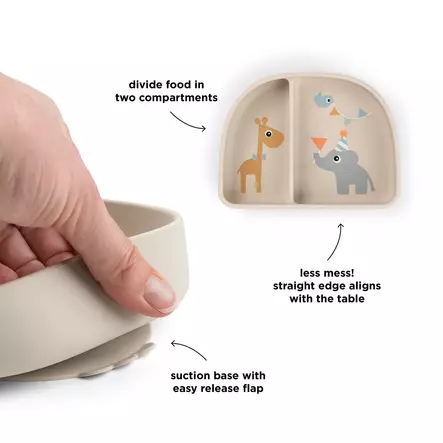 Lokerokulho imukupilla Done By Deer Stick&Stay, Celebration Sand ominaisuudet - Lautaset ja kulhot - 1869649 - 2