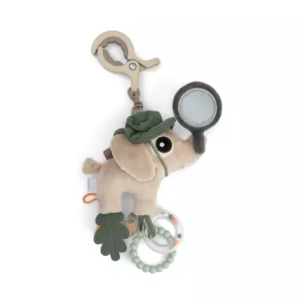 Vaunulelu Done By Deer Activity toy Elphee Tiny trails Sand, viihdyttää lasta matkalla ja kotona. - Vaunulelut - 4363439 - 2