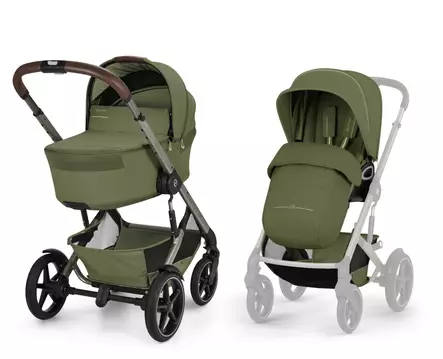 Cybex Talos S lux 2026 yhdistemävaunut Moss Green. - Lastenvaunut ja yhdistelmävaunut - 526001739 - 1