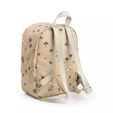 Lasten reppu Done by Deer Kids backpack, Tiny trails Sand, säädettävillä olkahihnoilla. - Kerhoreput - 7063029 - 2