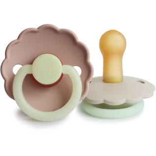 Luonnonkumitutti Frigg Daisy 2 pack Blush/Cream Night. - Tutit ja tuttinauhat - 76222479 - 1